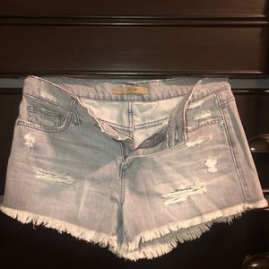 JOES jean shorts great brand worn once